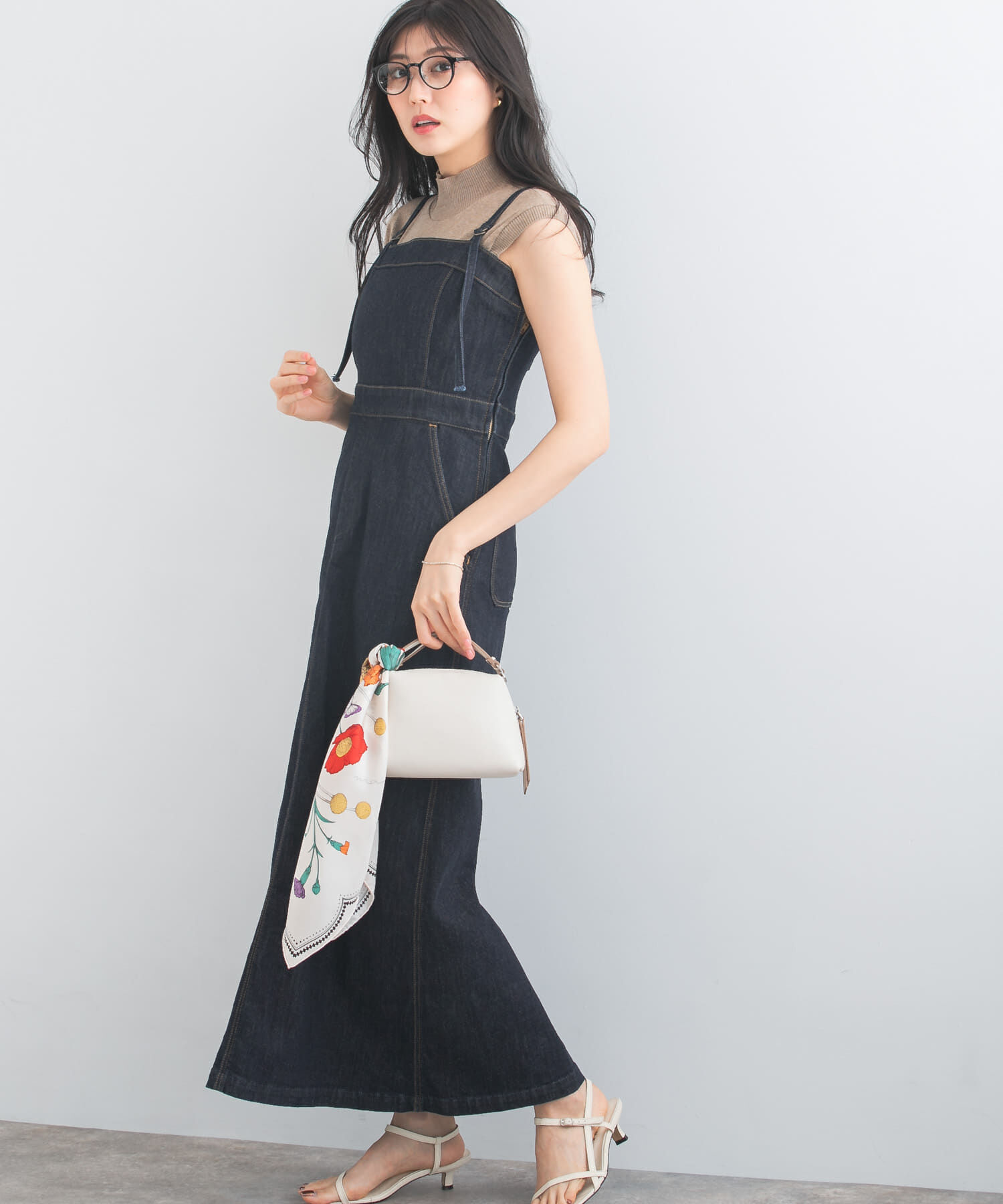 URBAN RESEARCH ROSSO「『別注』Lee&times;ROSSO　BELTED CAMISOLE DRESS」|ワンピース|