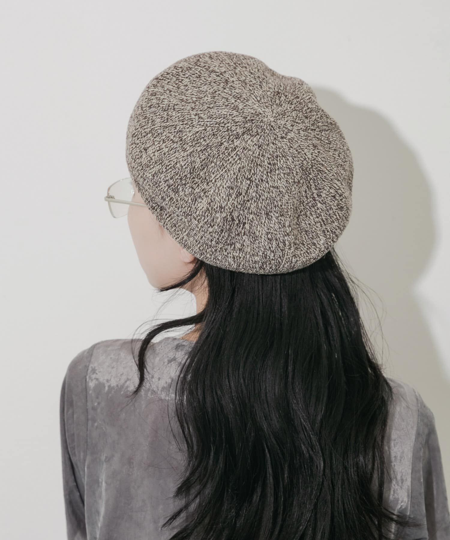 SMELLY「ミックスパターンベレー」|ハンチング・ベレー帽|