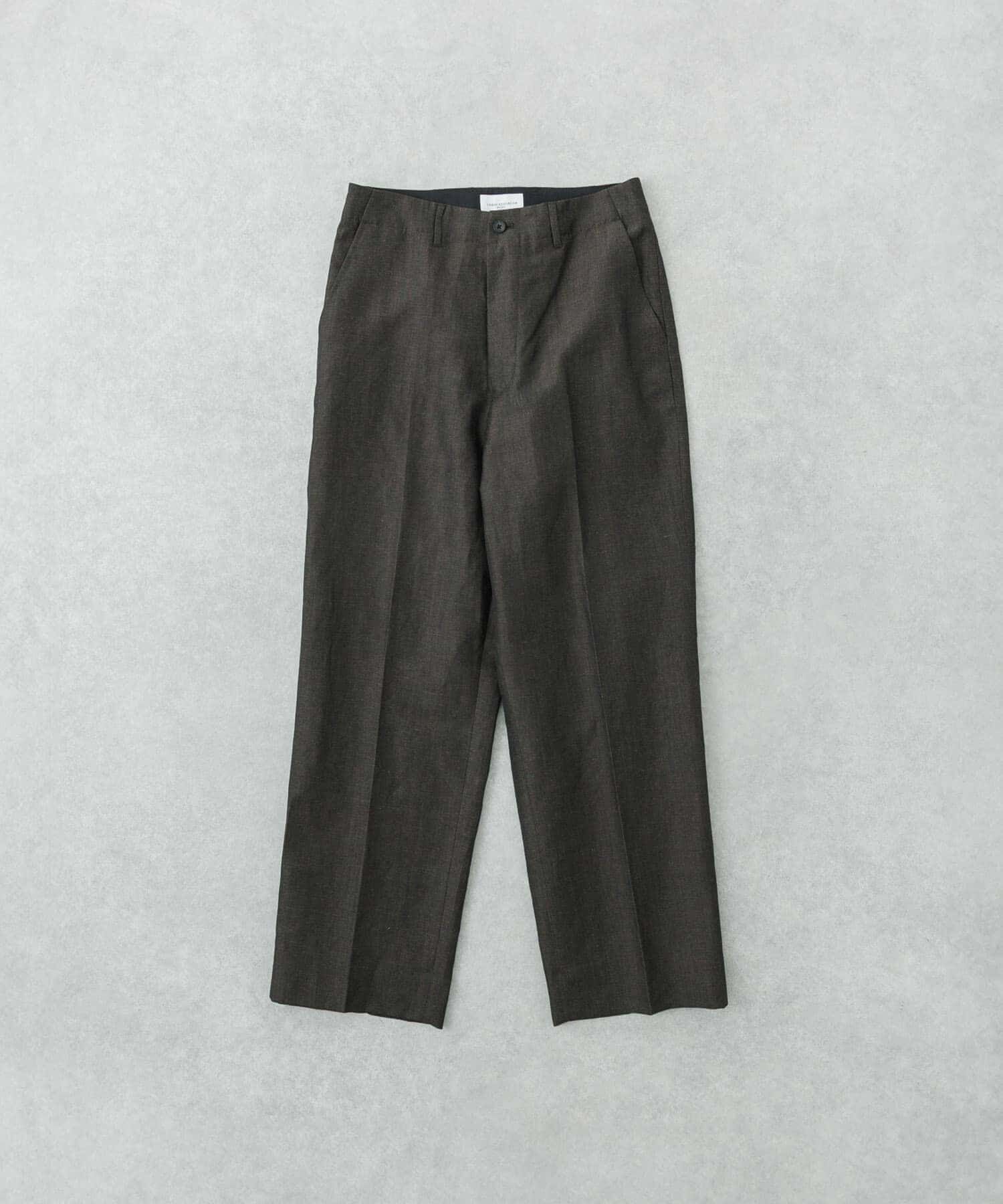 URBAN RESEARCH「new basic　WOOL LINEN TROUSER」|その他|ブラウン