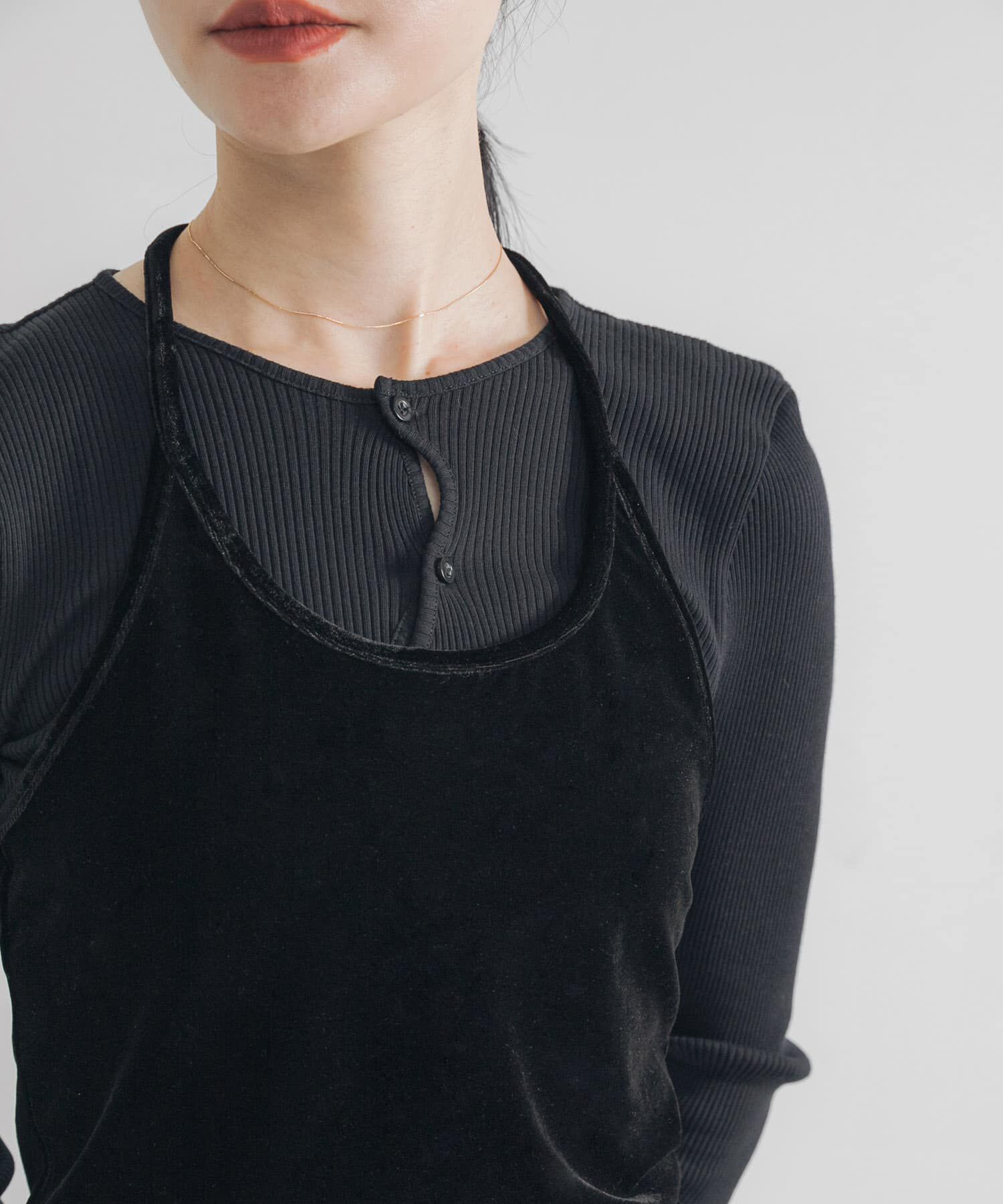 URBAN RESEARCH「ホルターネックベロアビスチェ」|その他|