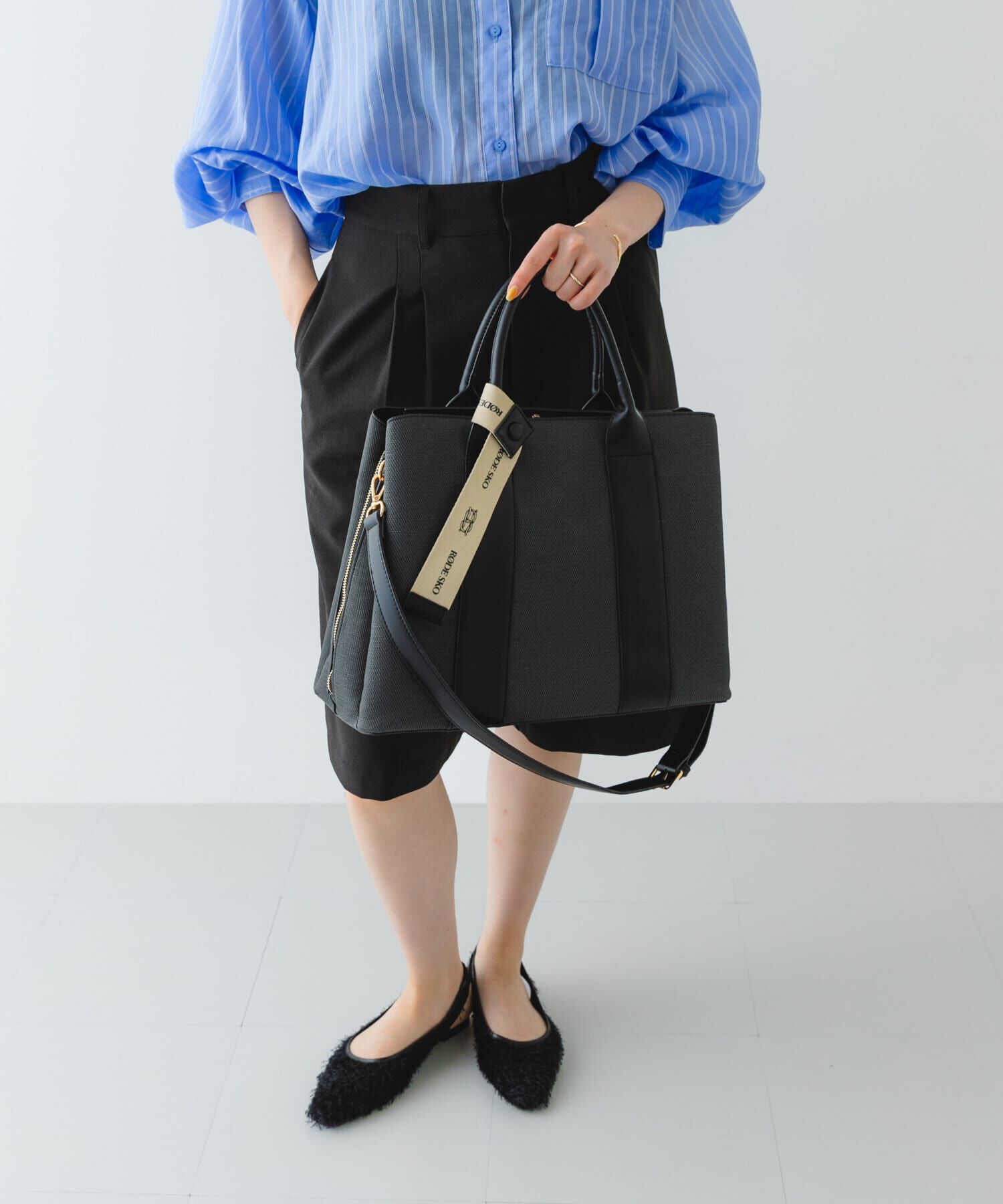 RODE SKO「『MADE IN JAPAN』ヘアリーバックストラップミュール」|その他|