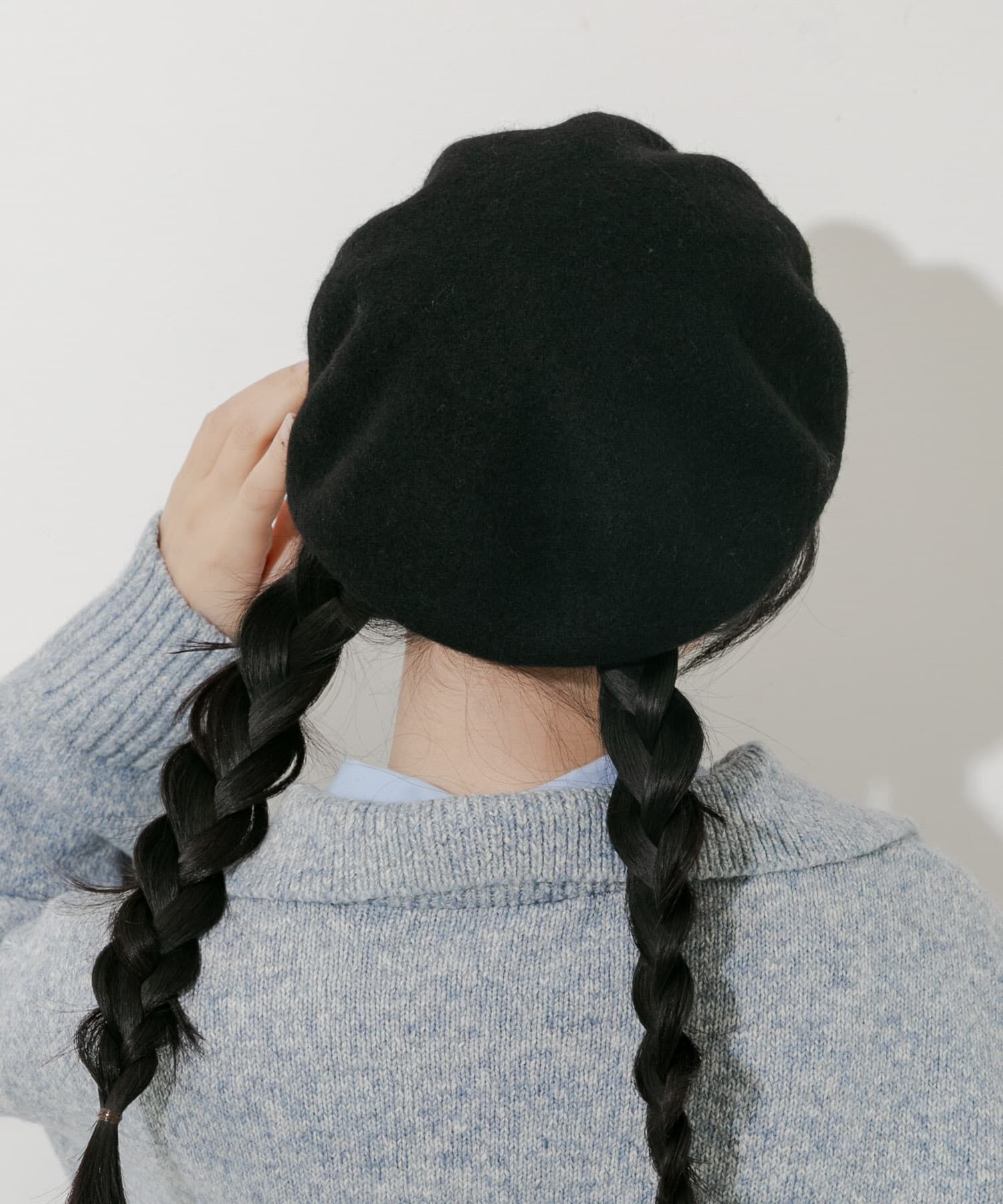 SMELLY「シンプルバスクベレー」|ハンチング・ベレー帽|