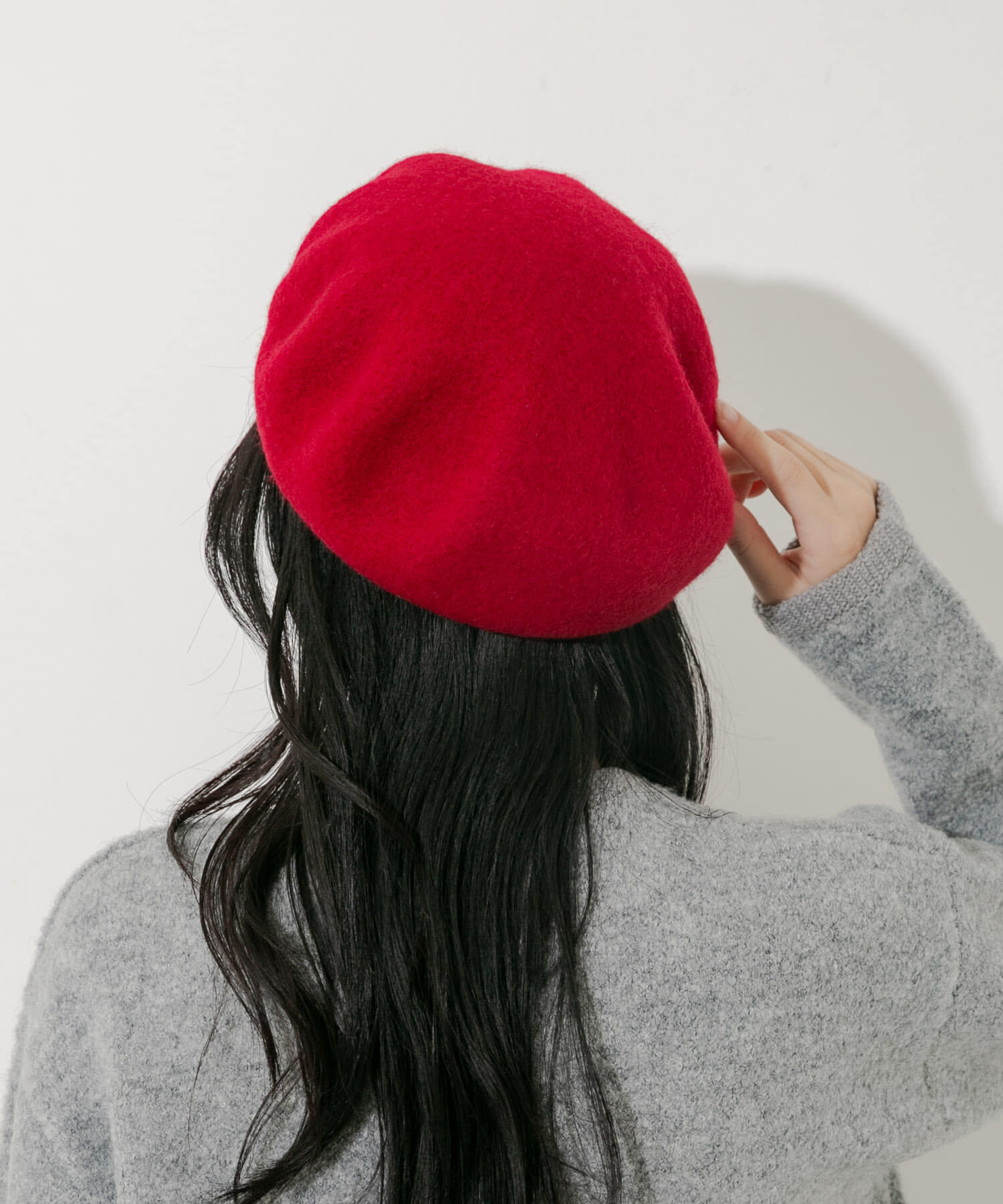 SMELLY「シンプルバスクベレー」|ハンチング・ベレー帽|