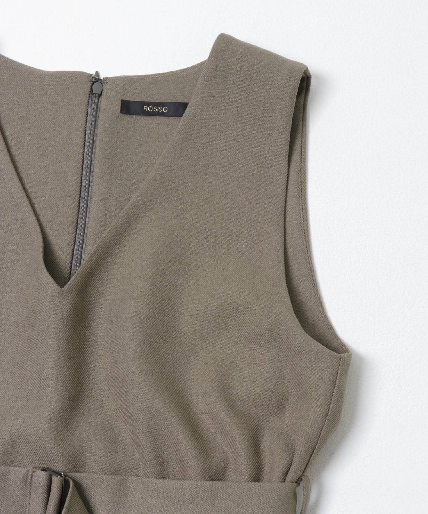 URBAN RESEARCH ROSSO「『UR TECH』　 ジャンパーワンピース」|ワンピース|