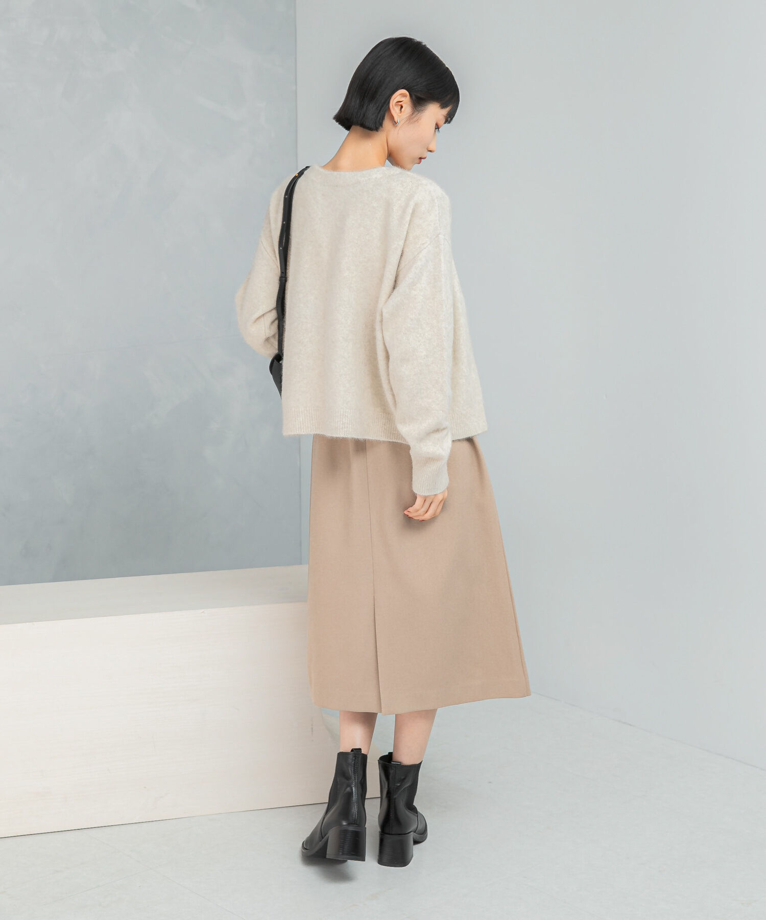 URBAN RESEARCH ROSSO「『UR TECH』　 ジャンパーワンピース」|ワンピース|