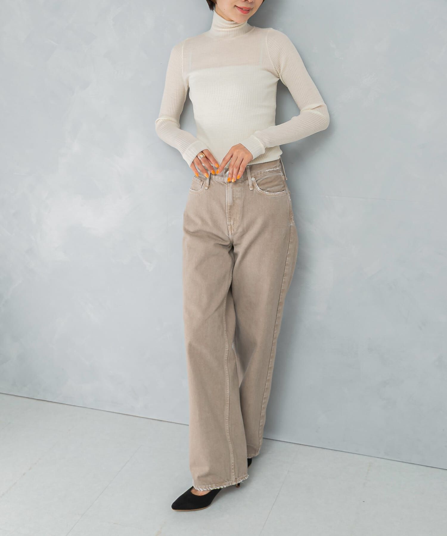 URBAN RESEARCH ROSSO「GICIPI　PRUGNA」|ニット・セーター|