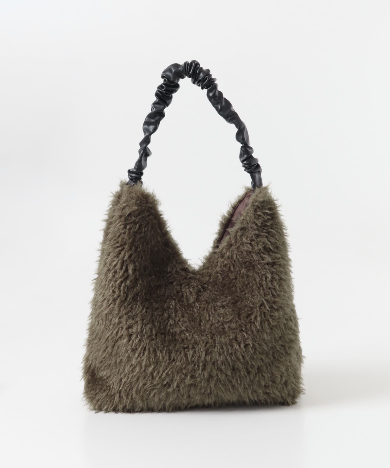 URBAN RESEARCH DOORS「ファーハンドルバッグ」|トートバッグ|