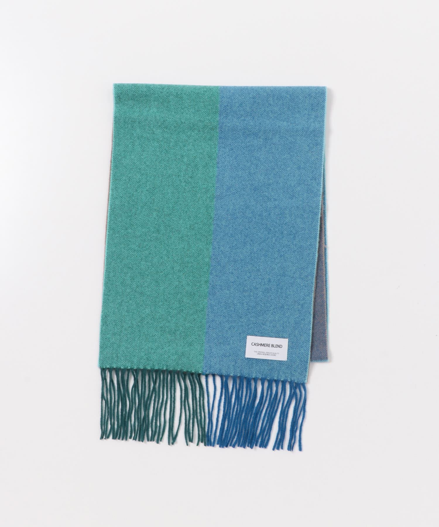 URBAN RESEARCH DOORS「カシミヤブレンドパネルマフラー」|マフラー|