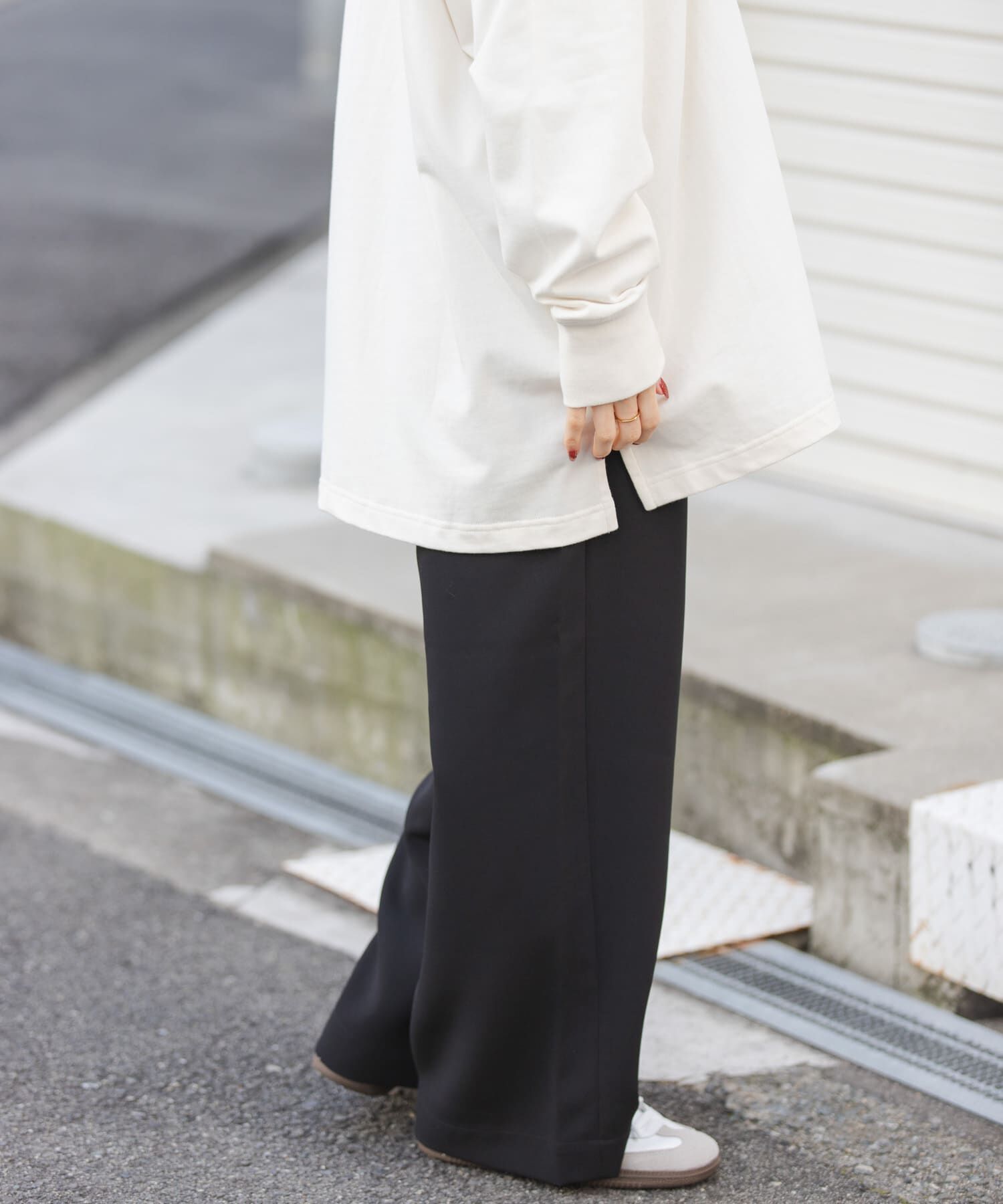 URBAN RESEARCH DOORS「FORK&SPOON　ダブルクロスイージーパンツ」|その他|