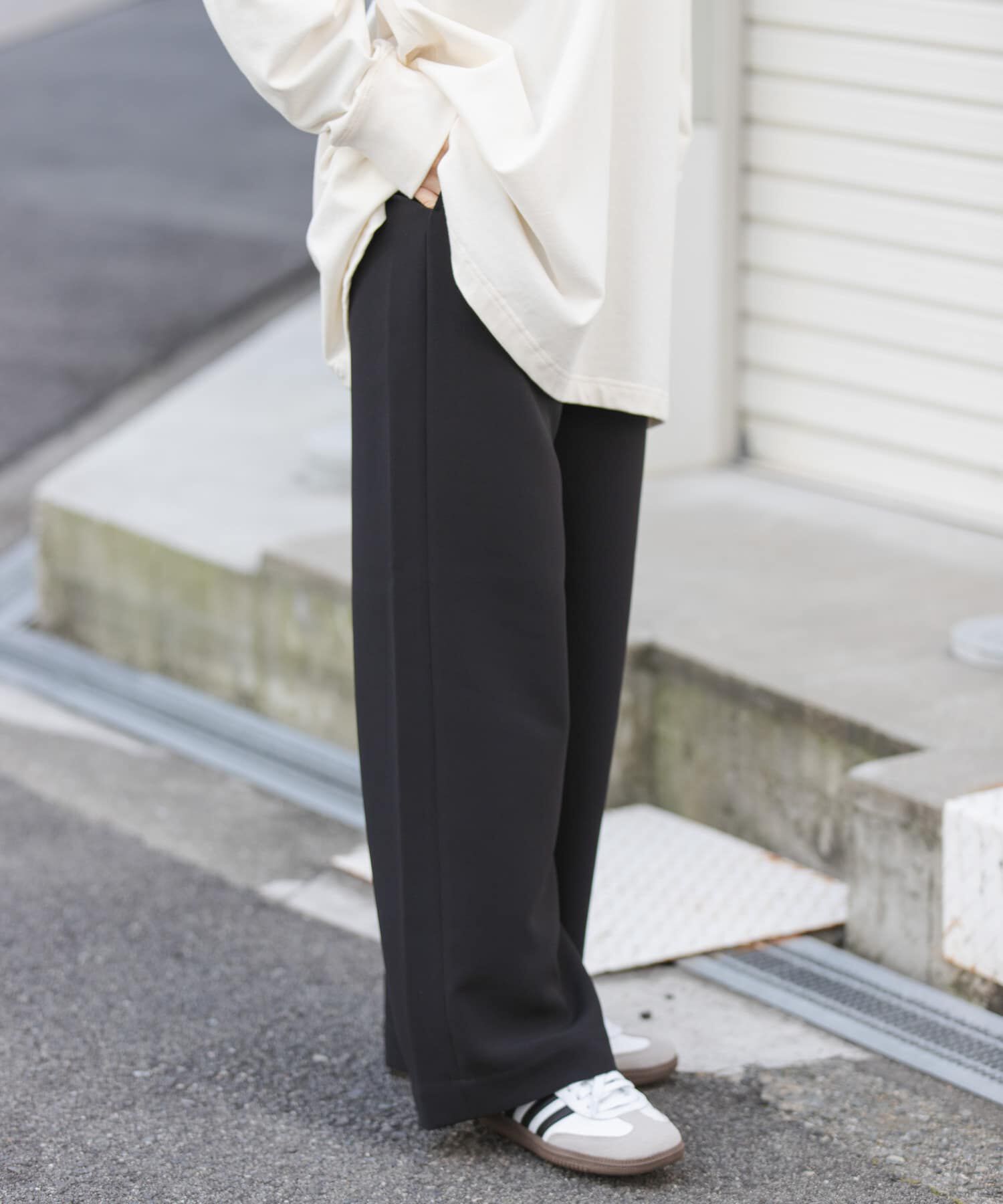 URBAN RESEARCH DOORS「FORK&SPOON　ダブルクロスイージーパンツ」|その他|