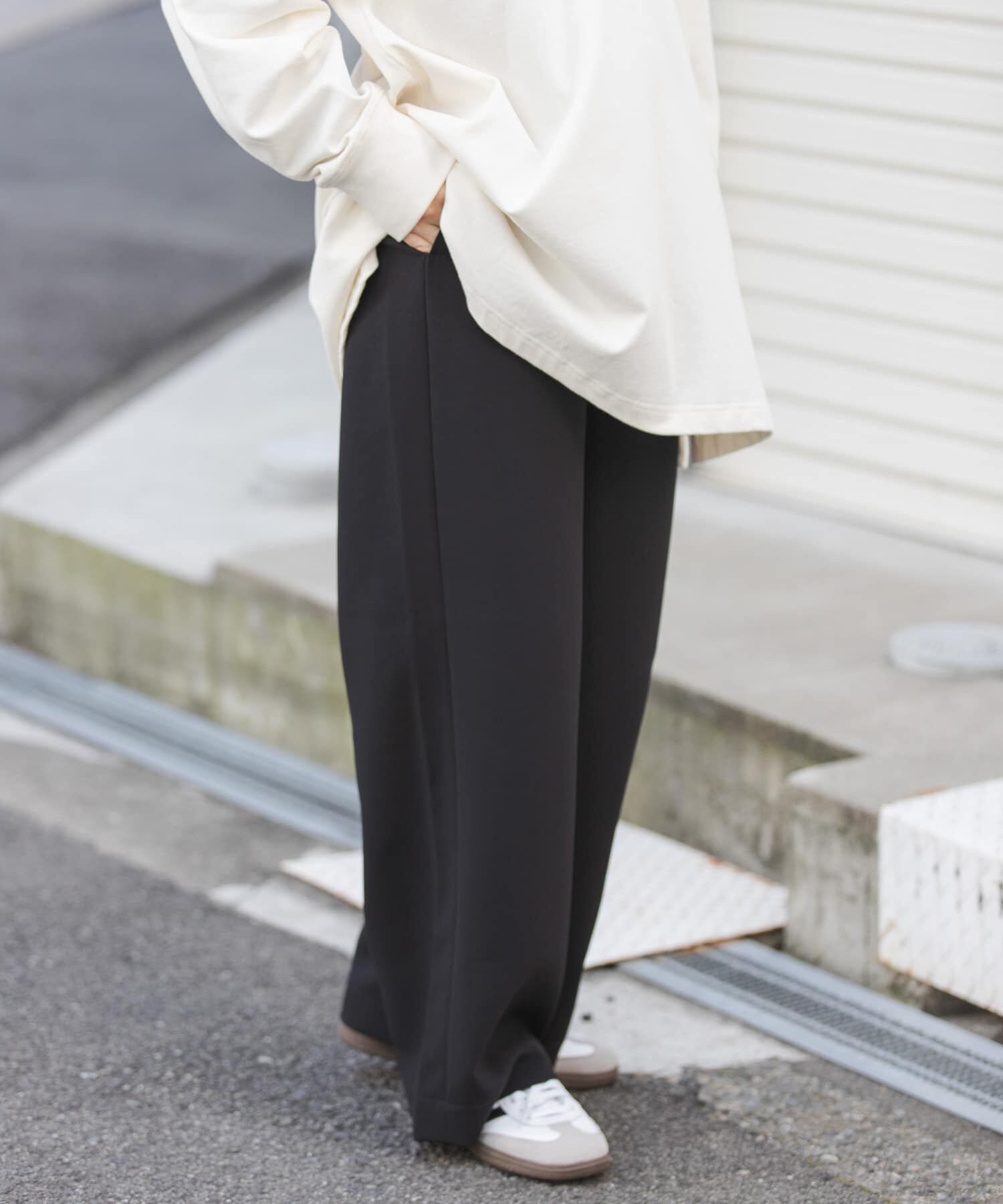 URBAN RESEARCH DOORS「FORK&SPOON　ダブルクロスイージーパンツ」|その他|