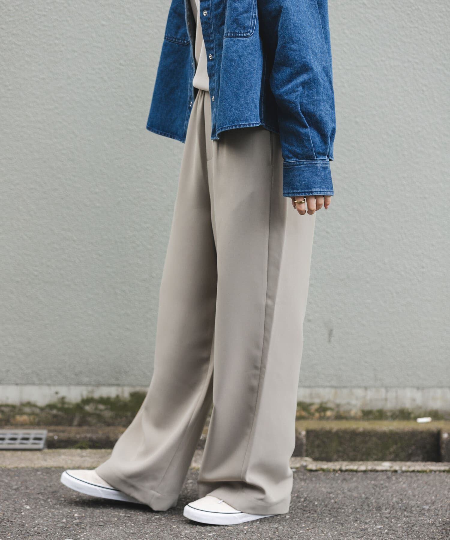 URBAN RESEARCH DOORS「FORK&SPOON　ダブルクロスイージーパンツ」|その他|