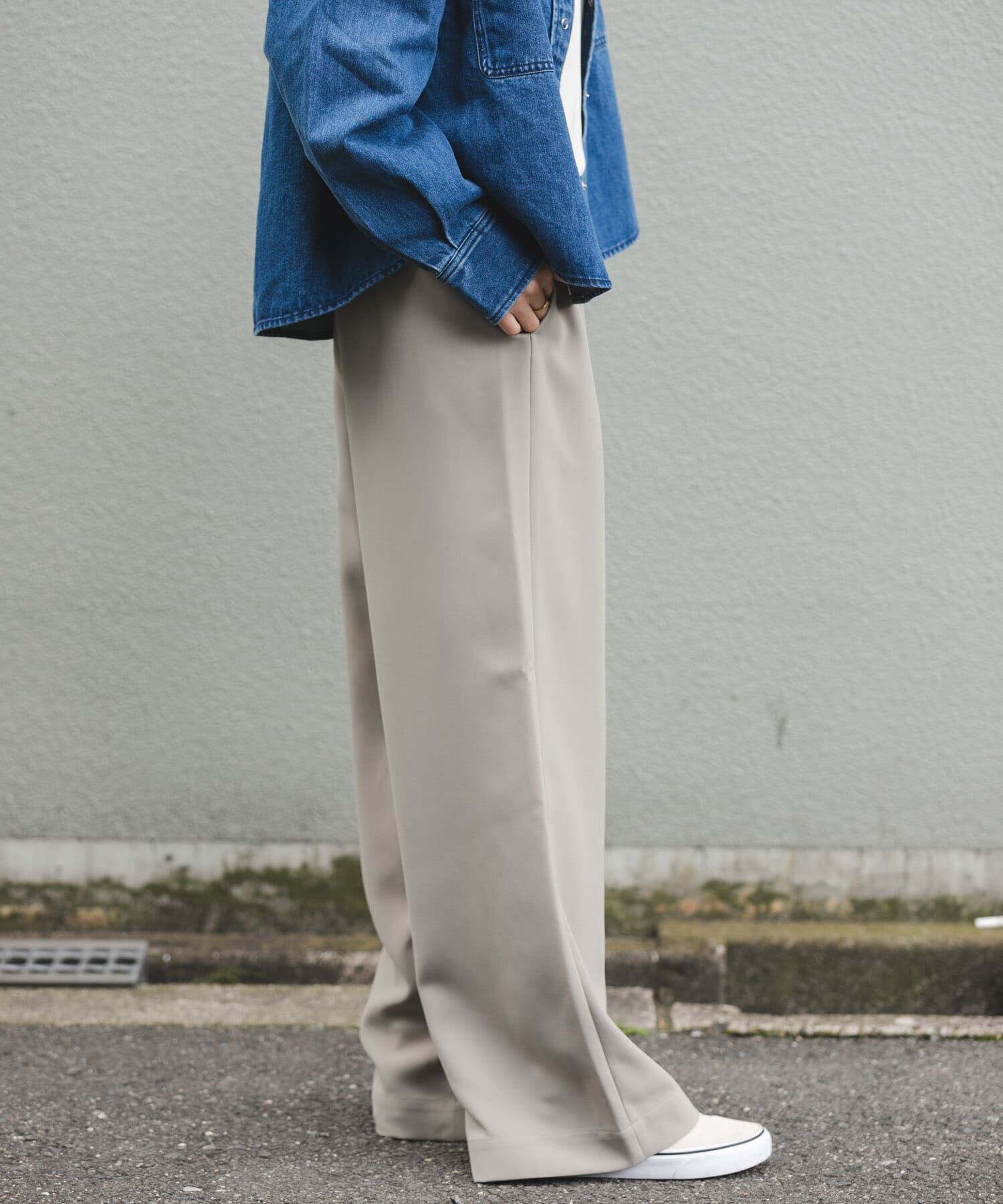 URBAN RESEARCH DOORS「FORK&SPOON　ダブルクロスイージーパンツ」|その他|