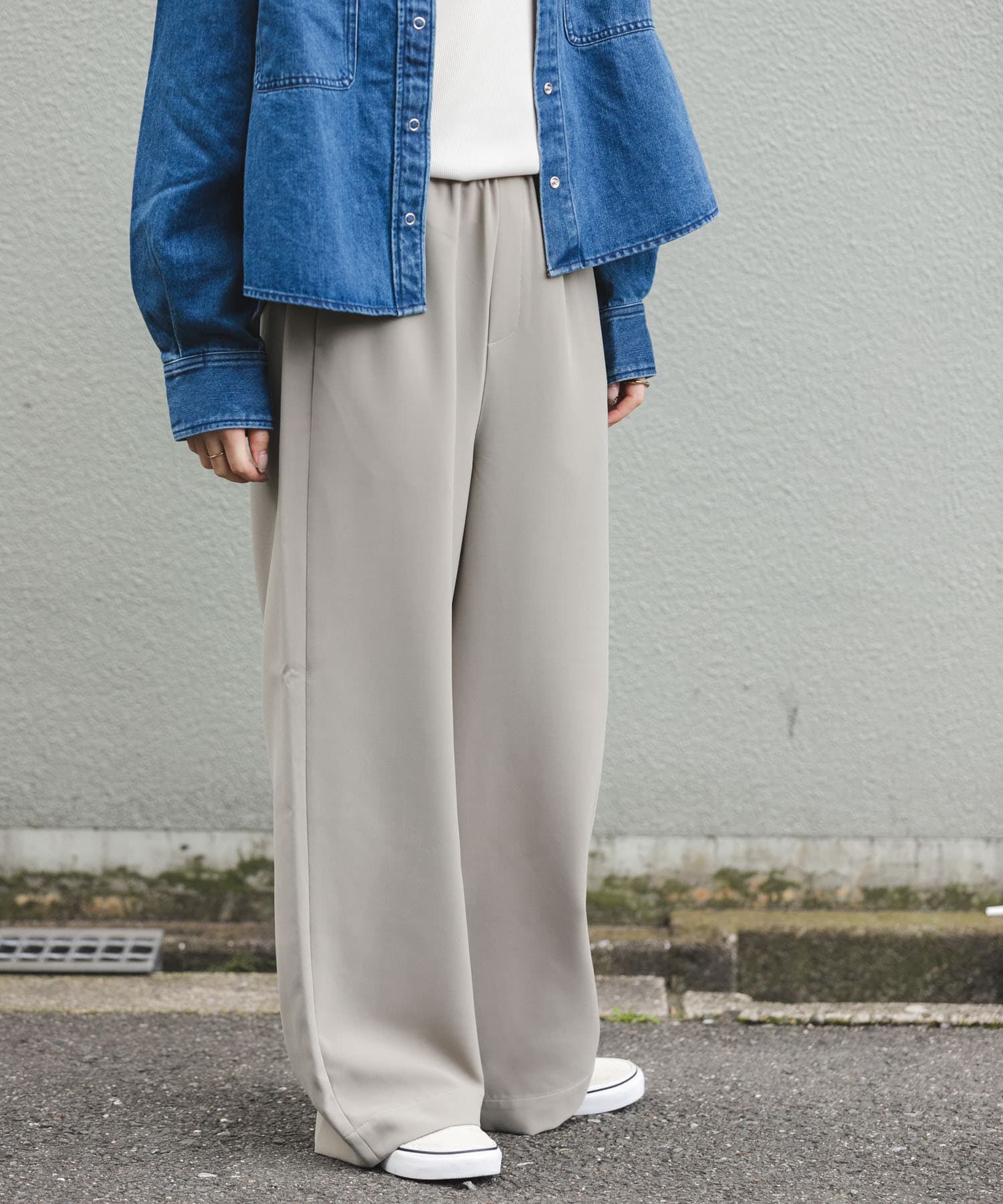 URBAN RESEARCH DOORS「FORK&SPOON　ダブルクロスイージーパンツ」|その他|