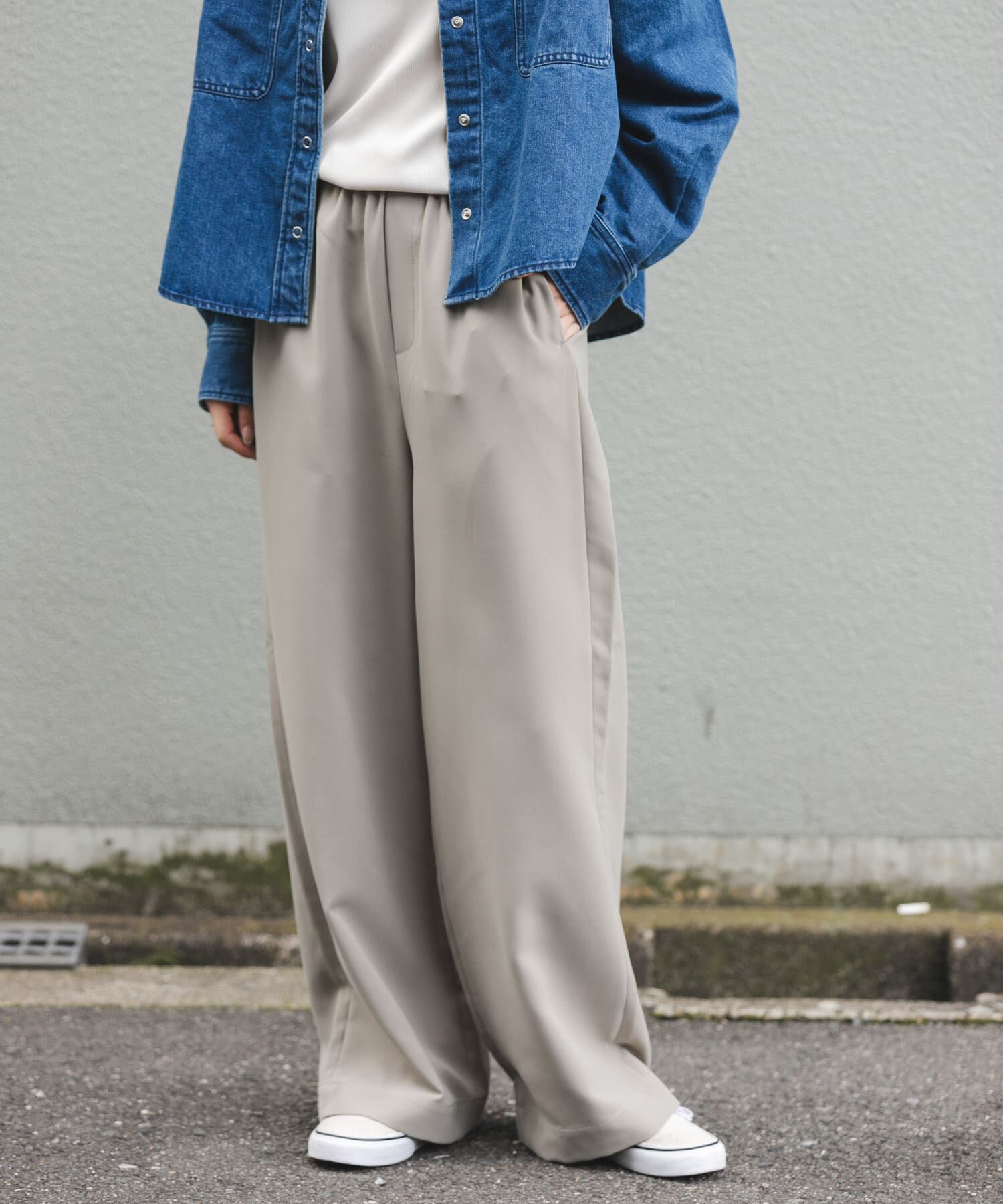 URBAN RESEARCH DOORS「FORK&SPOON　ダブルクロスイージーパンツ」|その他|