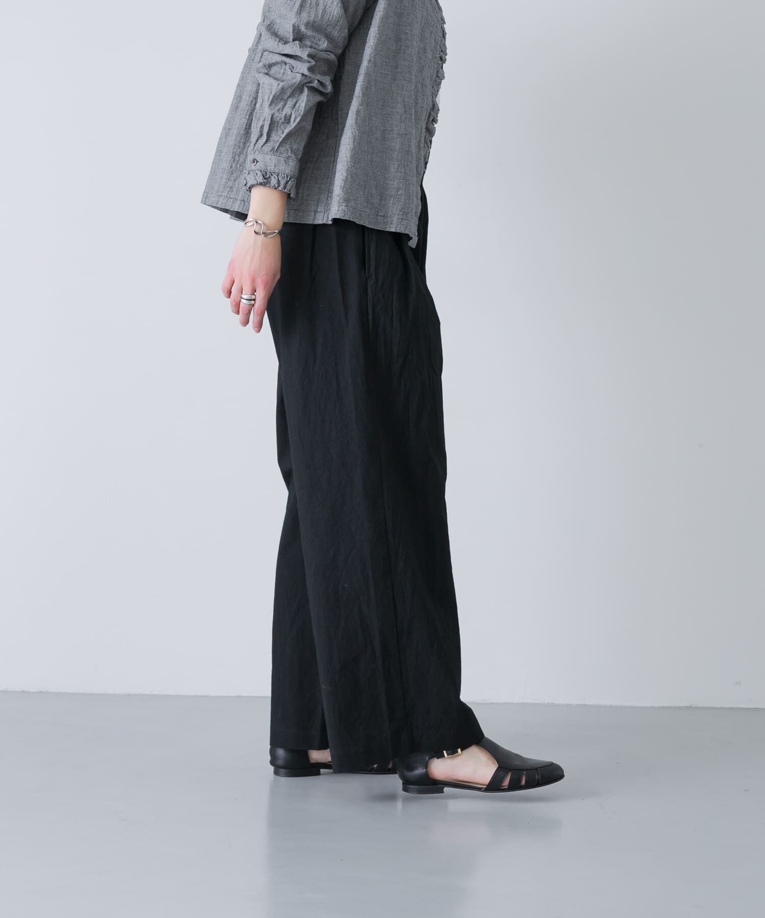 かぐれ「コットン2タックパンツ」|その他|