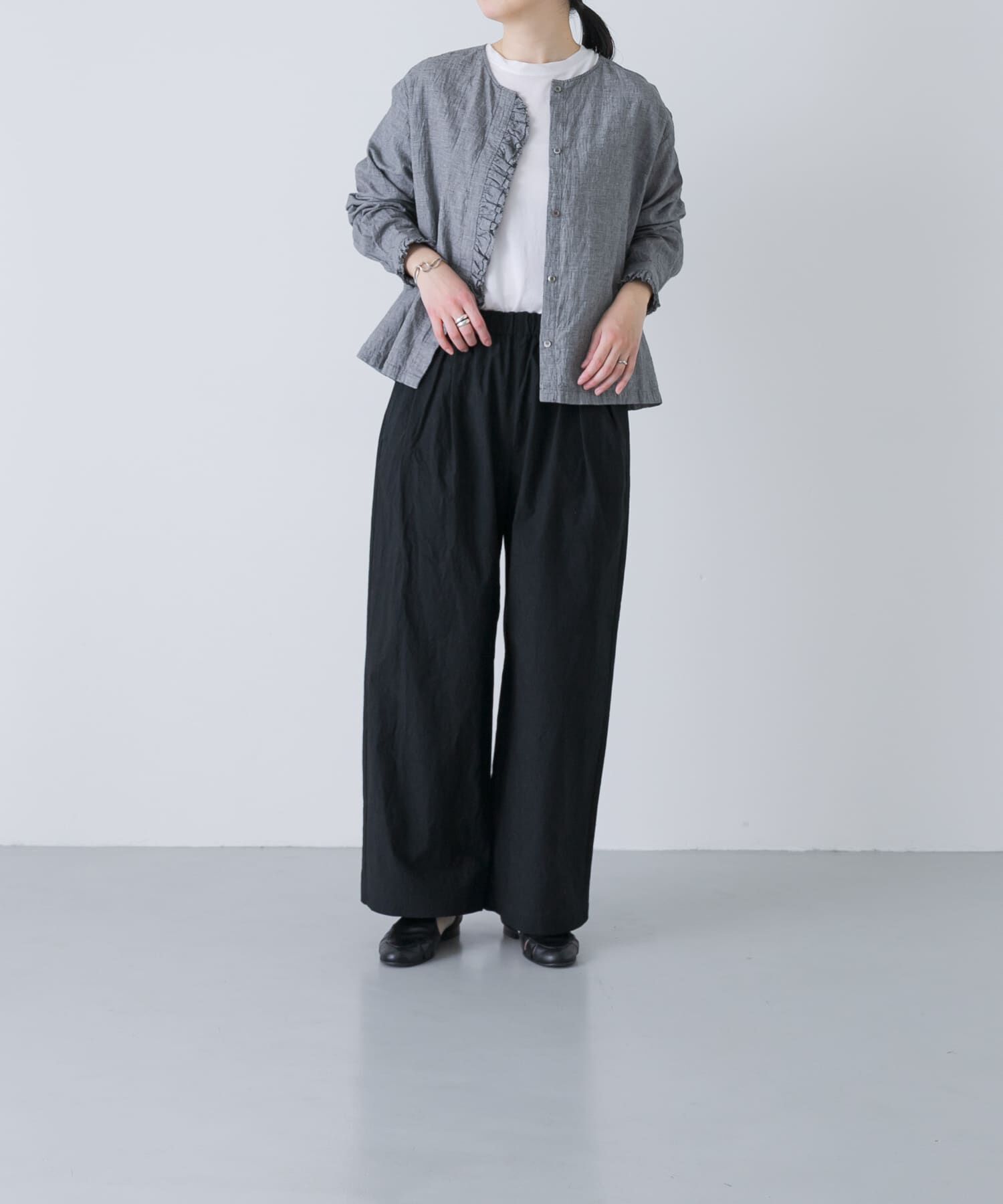 かぐれ「コットン2タックパンツ」|その他|