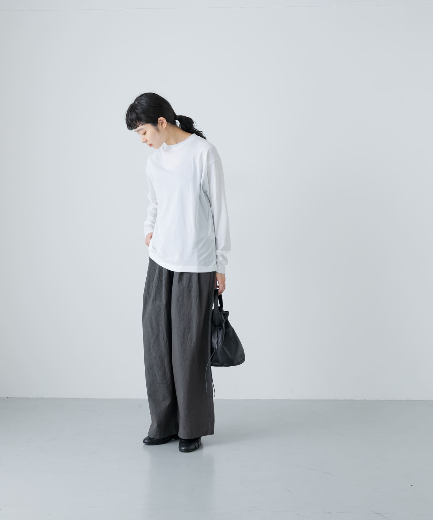 かぐれ「コットン2タックパンツ」|その他|