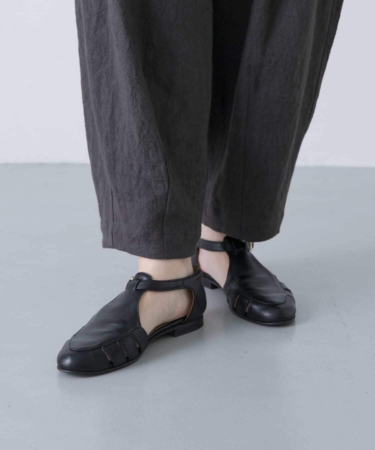 かぐれ「リネンラミールーズテーパードパンツ」|その他|