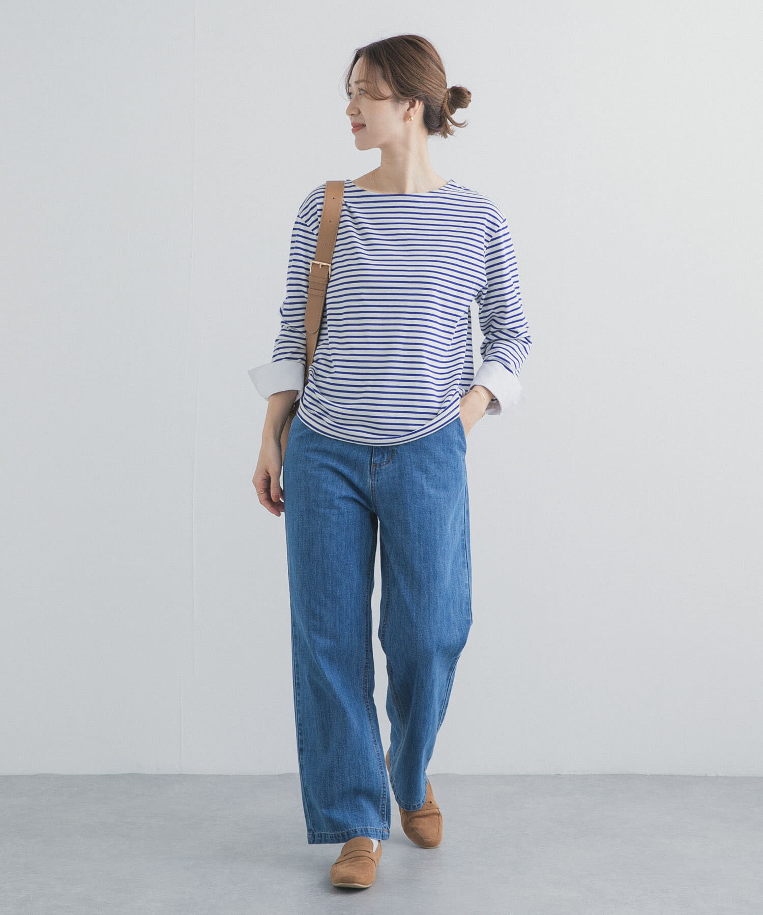 URBAN RESEARCH DOORS「カフスドッキングボーダープルオーバー」|Tシャツ・カットソー|