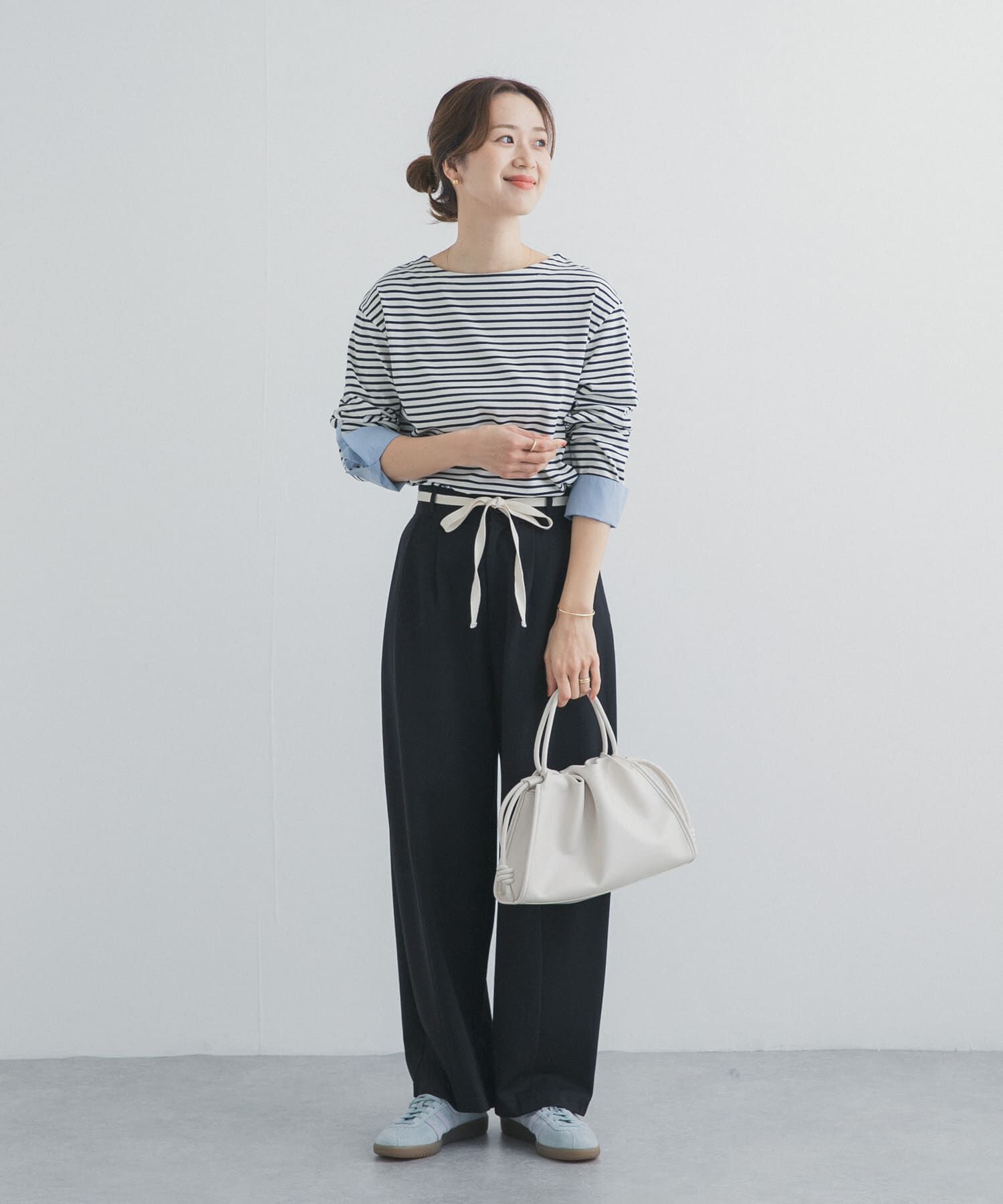 URBAN RESEARCH DOORS「カフスドッキングボーダープルオーバー」|Tシャツ・カットソー|