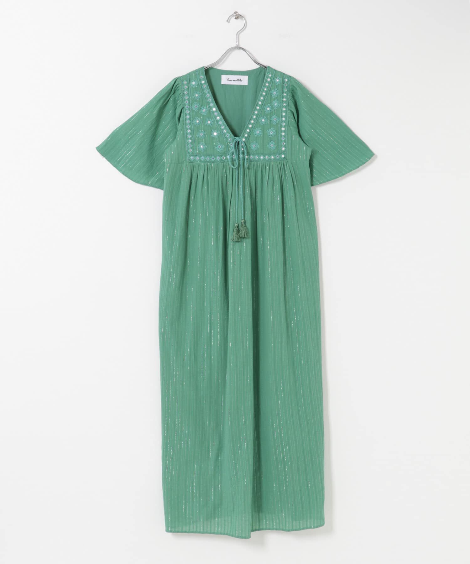 Sonny Label 「sara mallika　ジャガードミラーエンブロイダリードレス」|ワンピース|