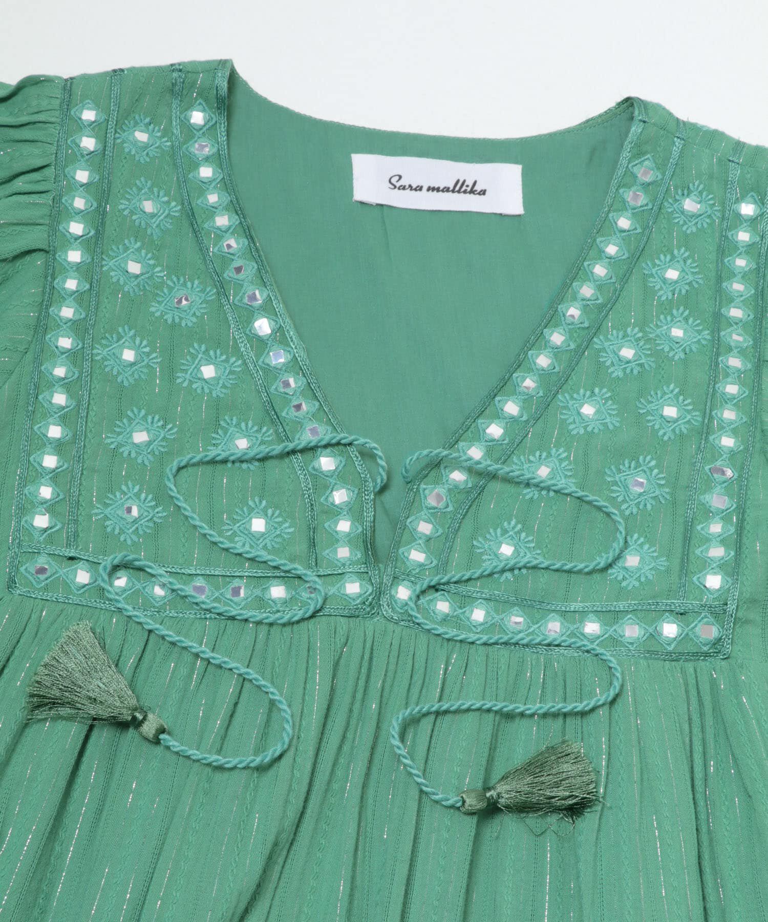 Sonny Label 「sara mallika　ジャガードミラーエンブロイダリードレス」|ワンピース|