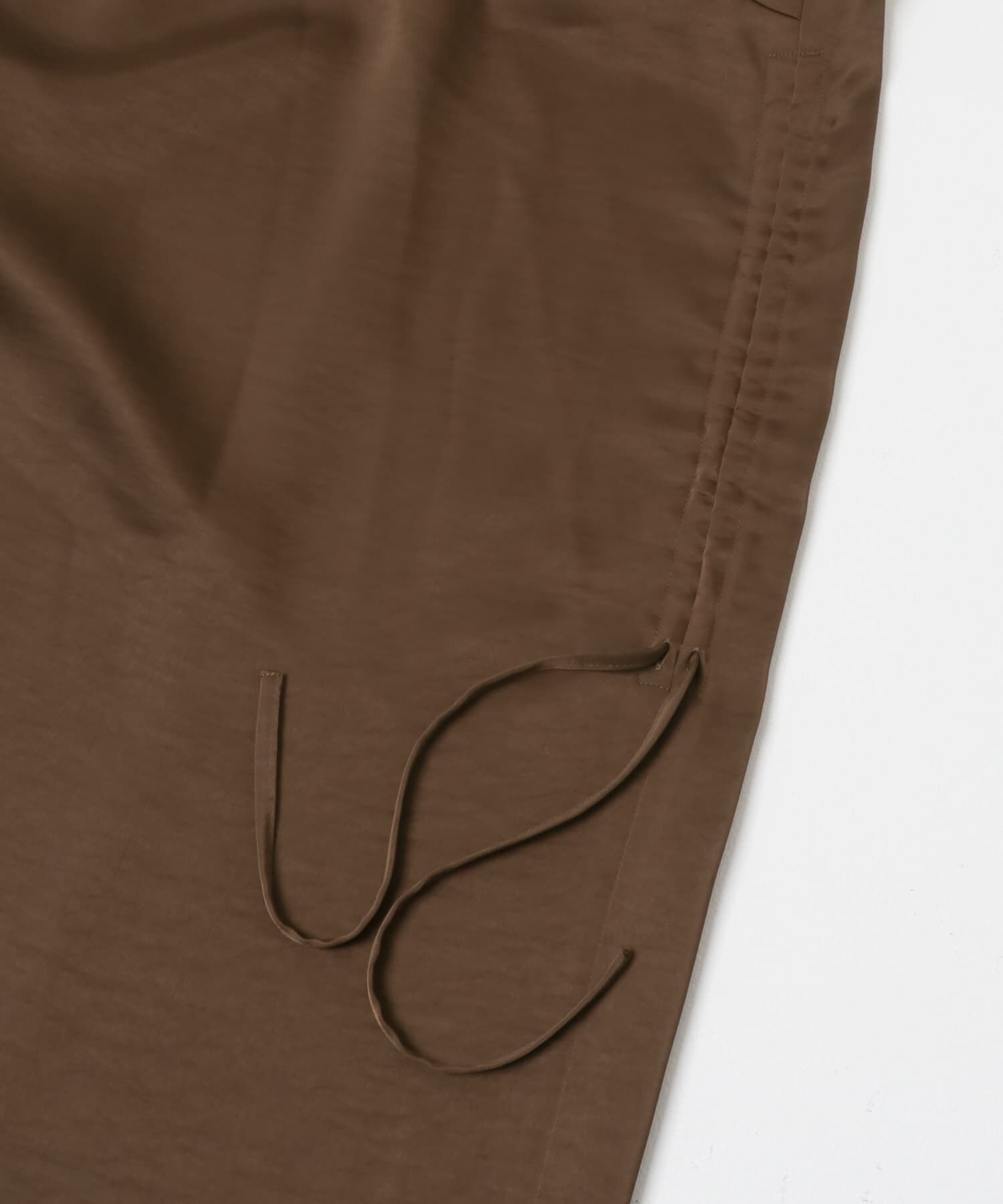  「ドロストサテンキャミワンピース」|ワンピース|