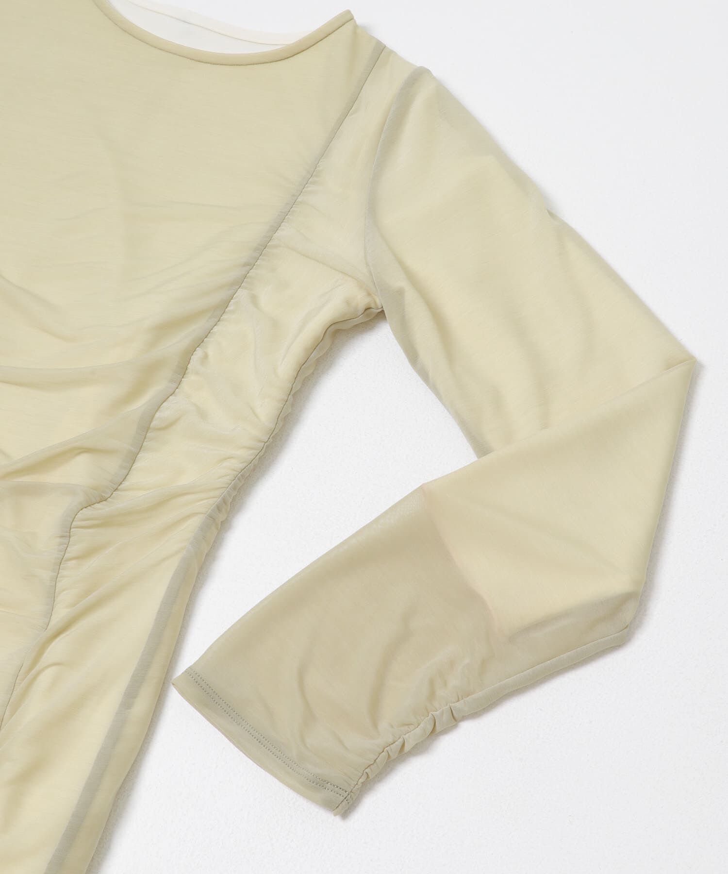 SENSE OF PLACE by URBAN RESEARCH「シアーレイヤードシャーリングワンピース」|ワンピース|