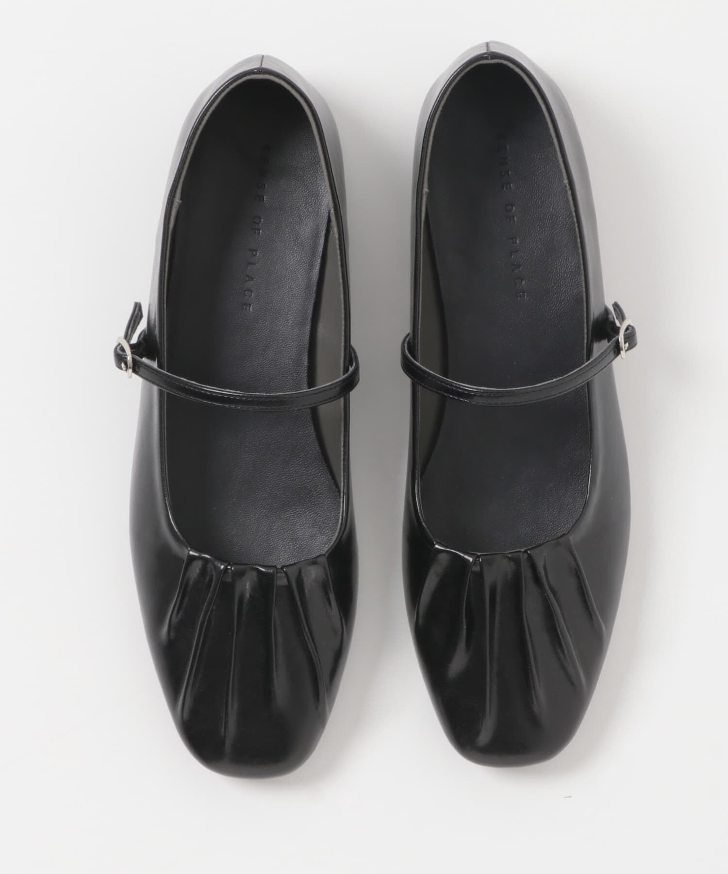 SENSE OF PLACE by URBAN RESEARCH「『抗菌/消臭』ギャザーフラットパンプス」|パンプス|