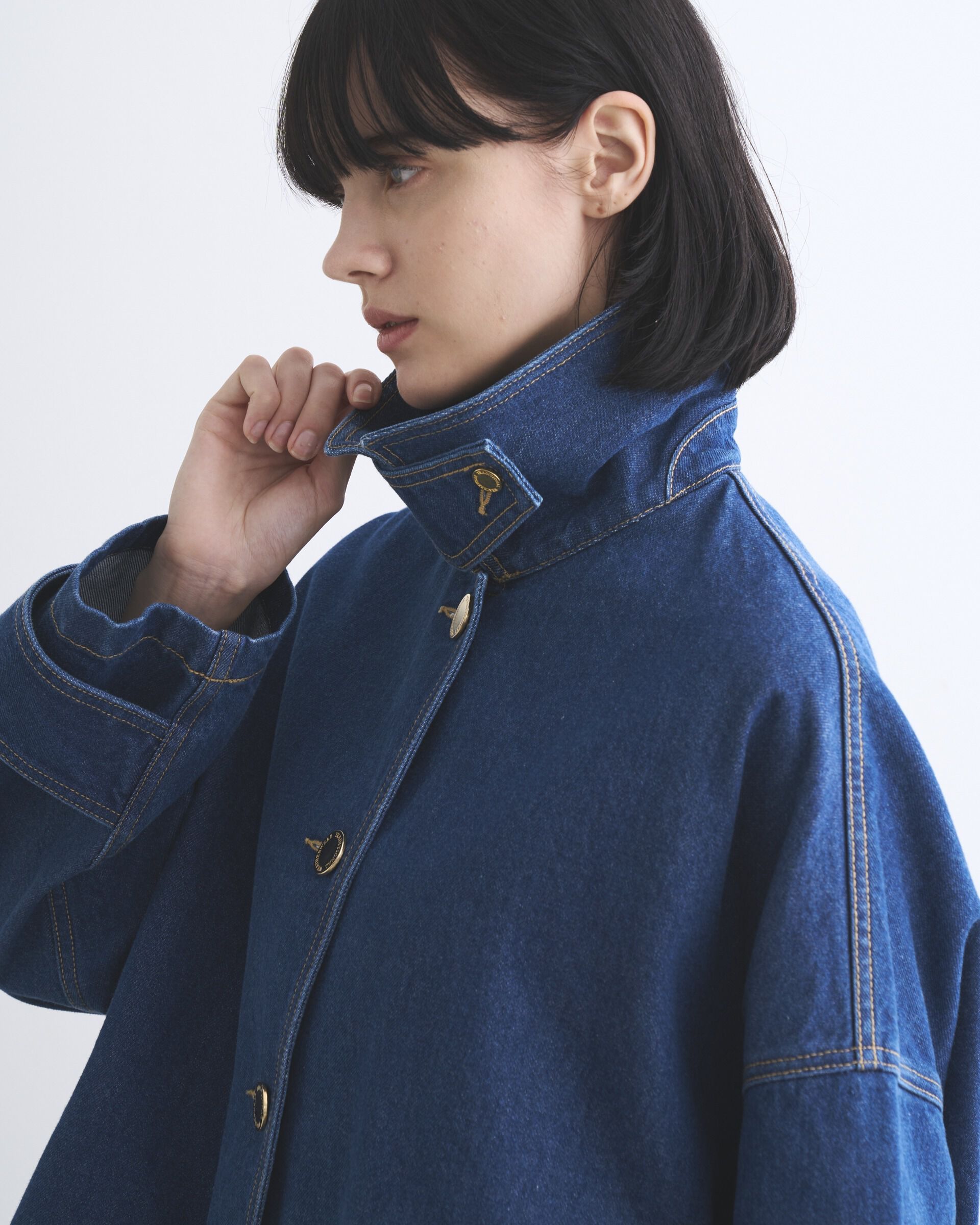 Traditional Weatherwear「MALTON BUTTON THROUGH SHORT DENIM」|その他|