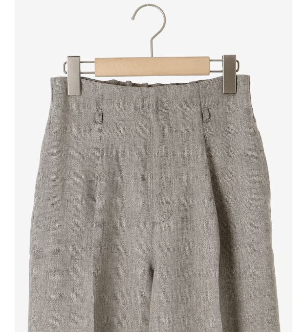 le.coeur blanc「Perle Peche ラメウエストリボンパンツ」|その他|