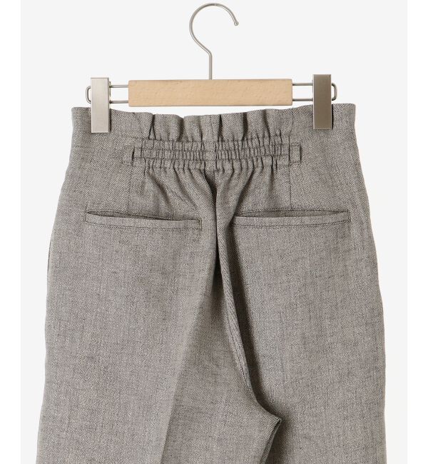 le.coeur blanc「Perle Peche ラメウエストリボンパンツ」|その他|