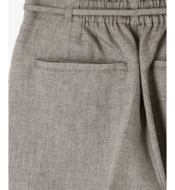 le.coeur blanc「Perle Peche ラメウエストリボンパンツ」|その他|