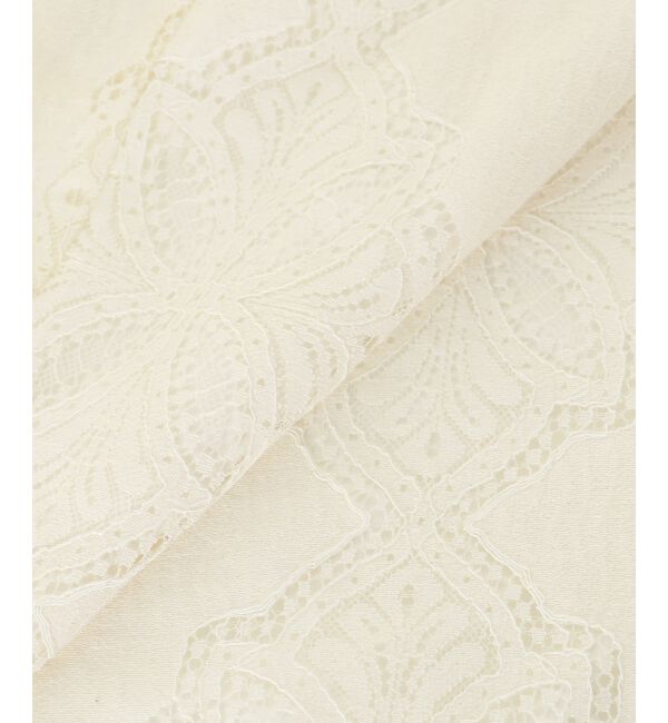  「《手洗い可能》パッチワーク風レースイージーパンツ」|その他|