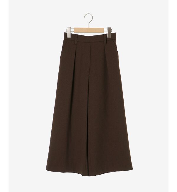  「ウールライクフロントタックワイドクロップドパンツ」|その他|