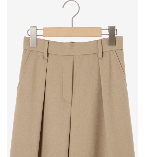  「ウールライクフロントタックワイドクロップドパンツ」|その他|