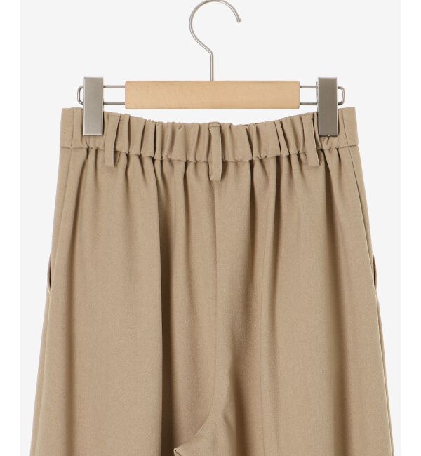  「ウールライクフロントタックワイドクロップドパンツ」|その他|