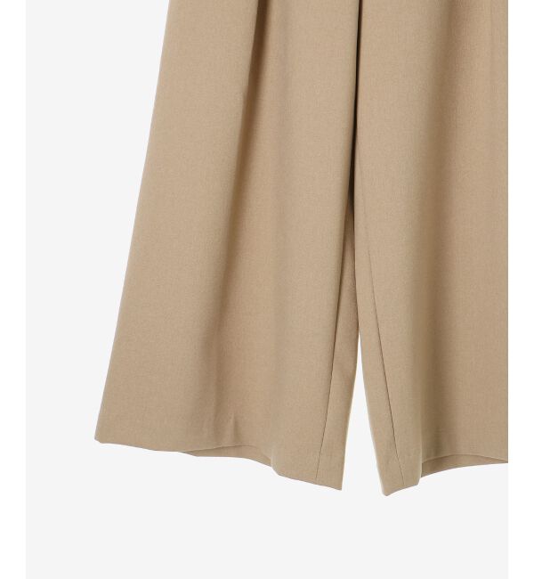  「ウールライクフロントタックワイドクロップドパンツ」|その他|