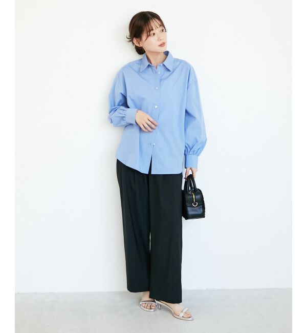  「ウエストデザイン2タックパンツ」|その他|