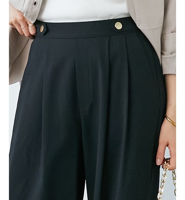  「ウエストデザイン2タックパンツ」|その他|