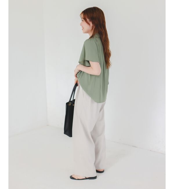  「ウエストデザイン2タックパンツ」|その他|