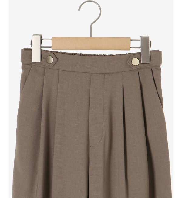  「ウエストデザイン2タックパンツ」|その他|