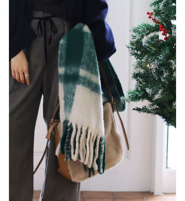  「The Bagmatiカラーチェックストール」|ストール|