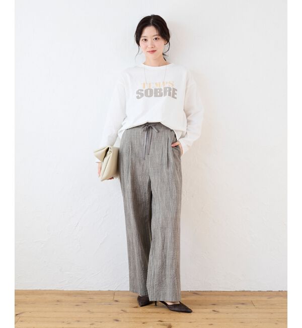  「バイカラーロゴTシャツ」|Tシャツ・カットソー|