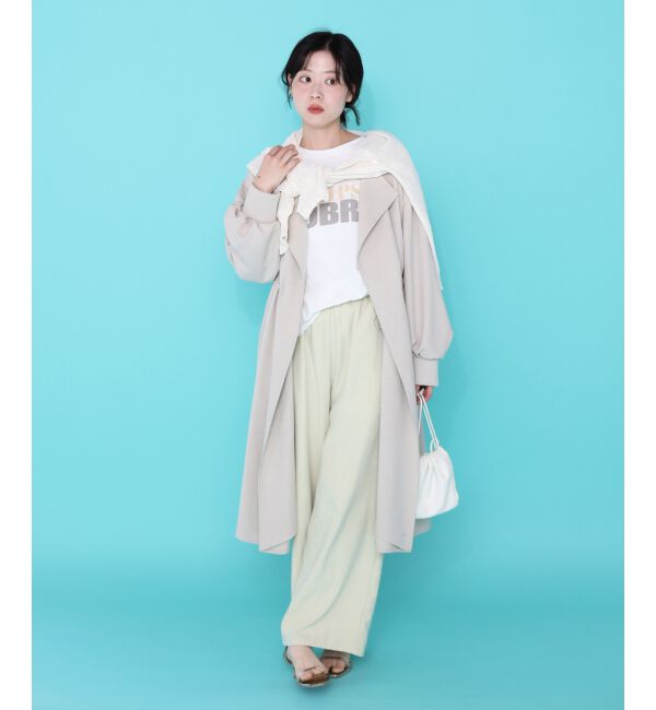  「バイカラーロゴTシャツ」|Tシャツ・カットソー|