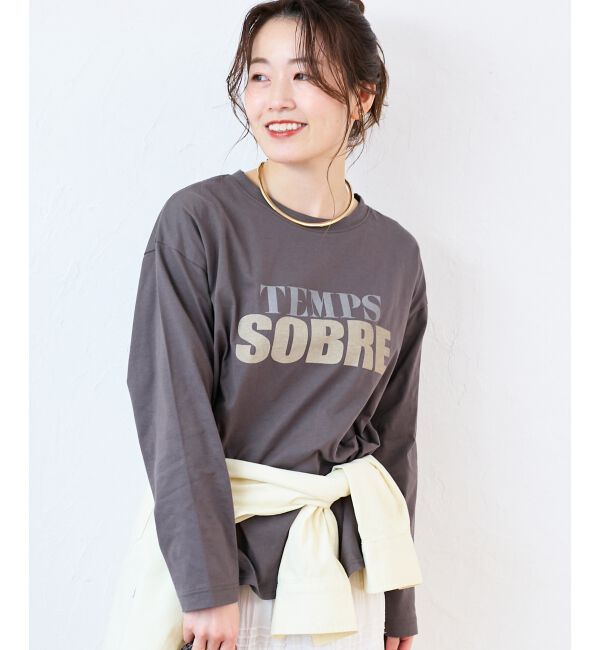  「バイカラーロゴTシャツ」|Tシャツ・カットソー|