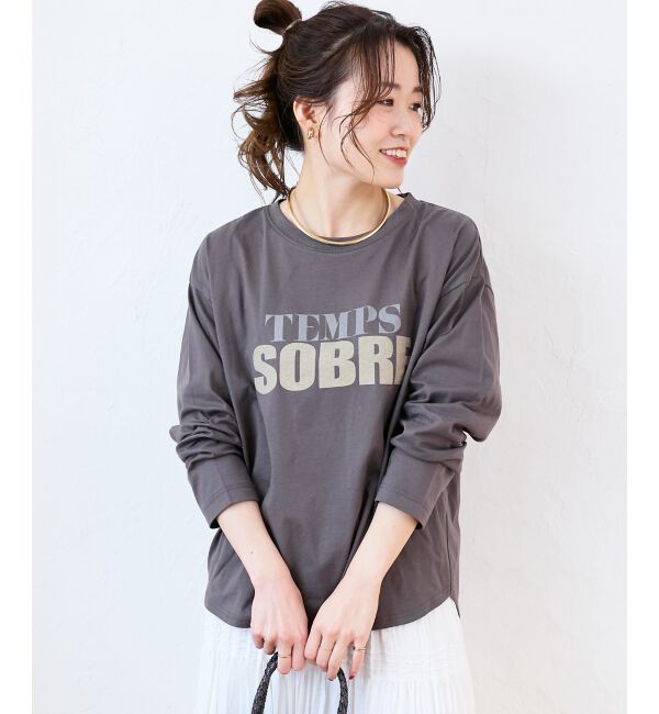  「バイカラーロゴTシャツ」|Tシャツ・カットソー|