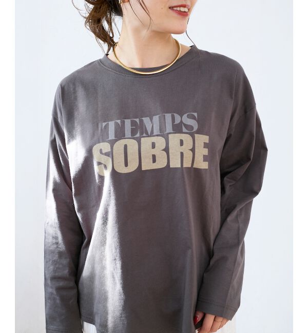  「バイカラーロゴTシャツ」|Tシャツ・カットソー|