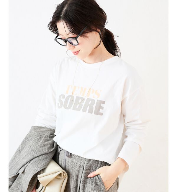  「バイカラーロゴTシャツ」|Tシャツ・カットソー|